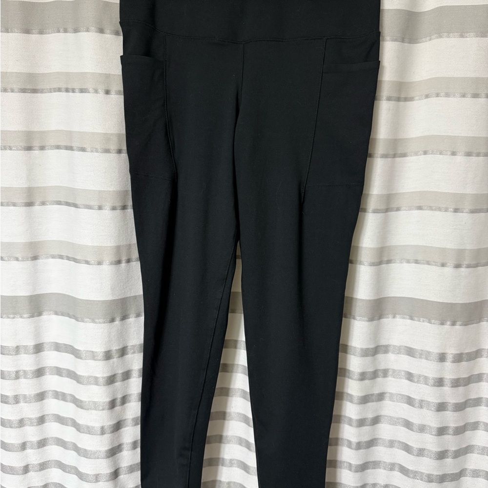 Danskin Black High-Waisted Leggings
